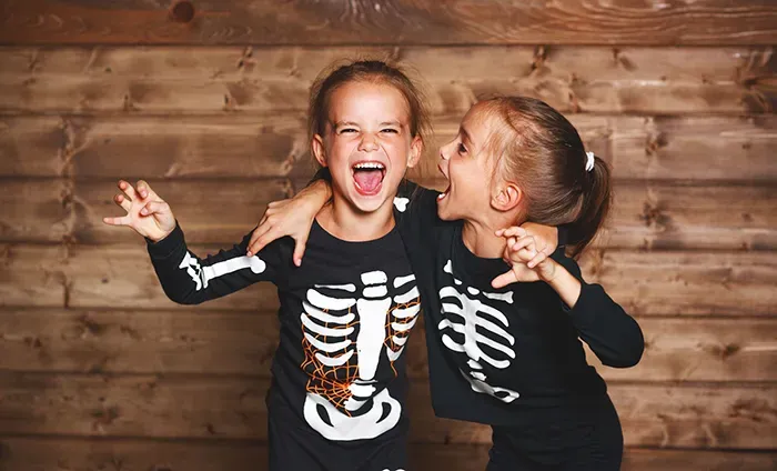 Halloween kids in costume
