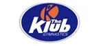 A red and white logo for cal elite with a red star.