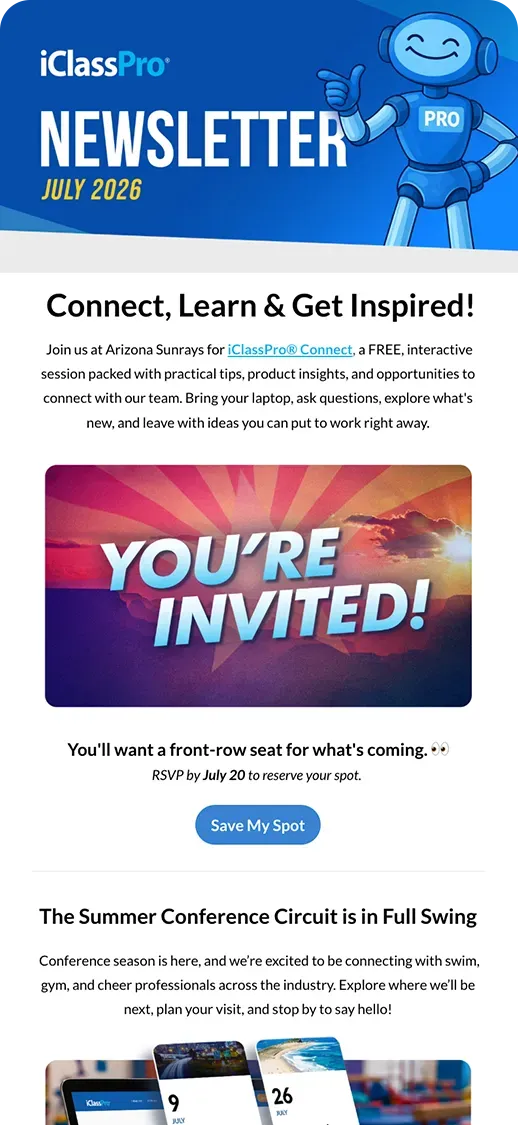 July 2026 Newsletter
