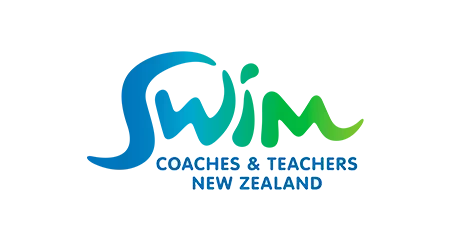 The logo for swim coaches and teachers new zealand