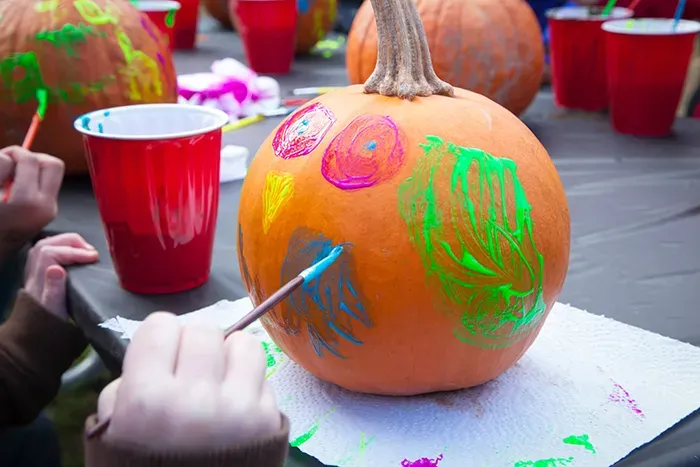 Pumpkin painting