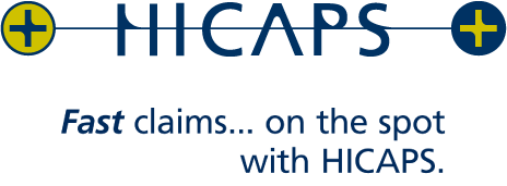 HICAPS logo with text 