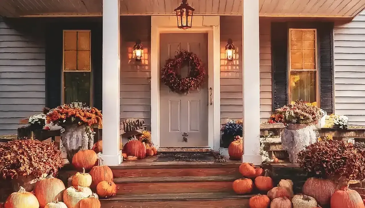 How to Display Pumpkins on Your Porch blog image