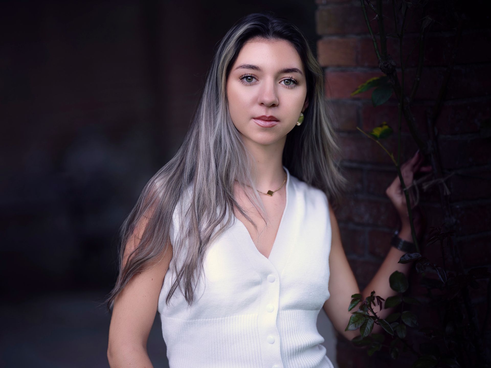 Outdoor summer portrait