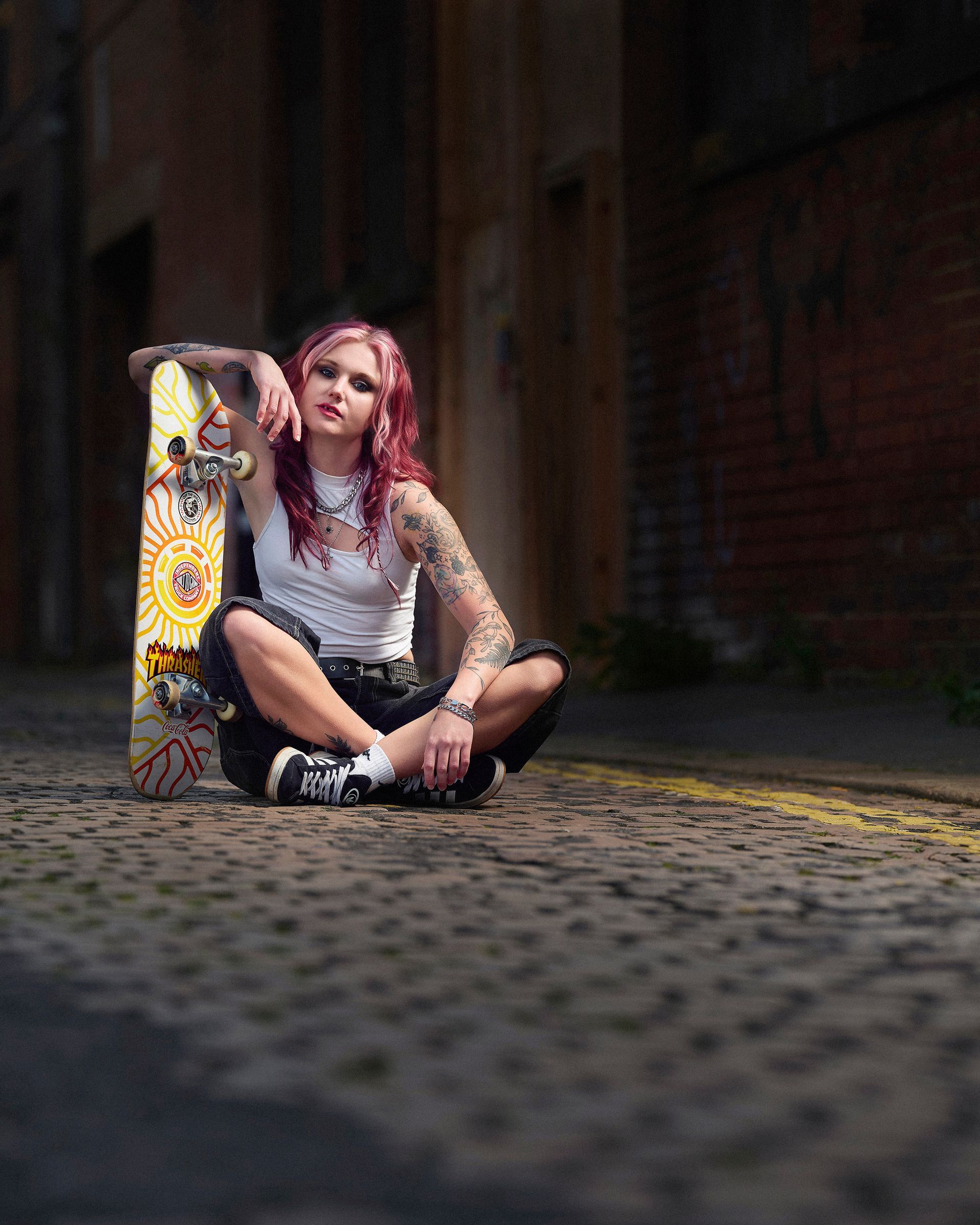 Skater Girl Portrait