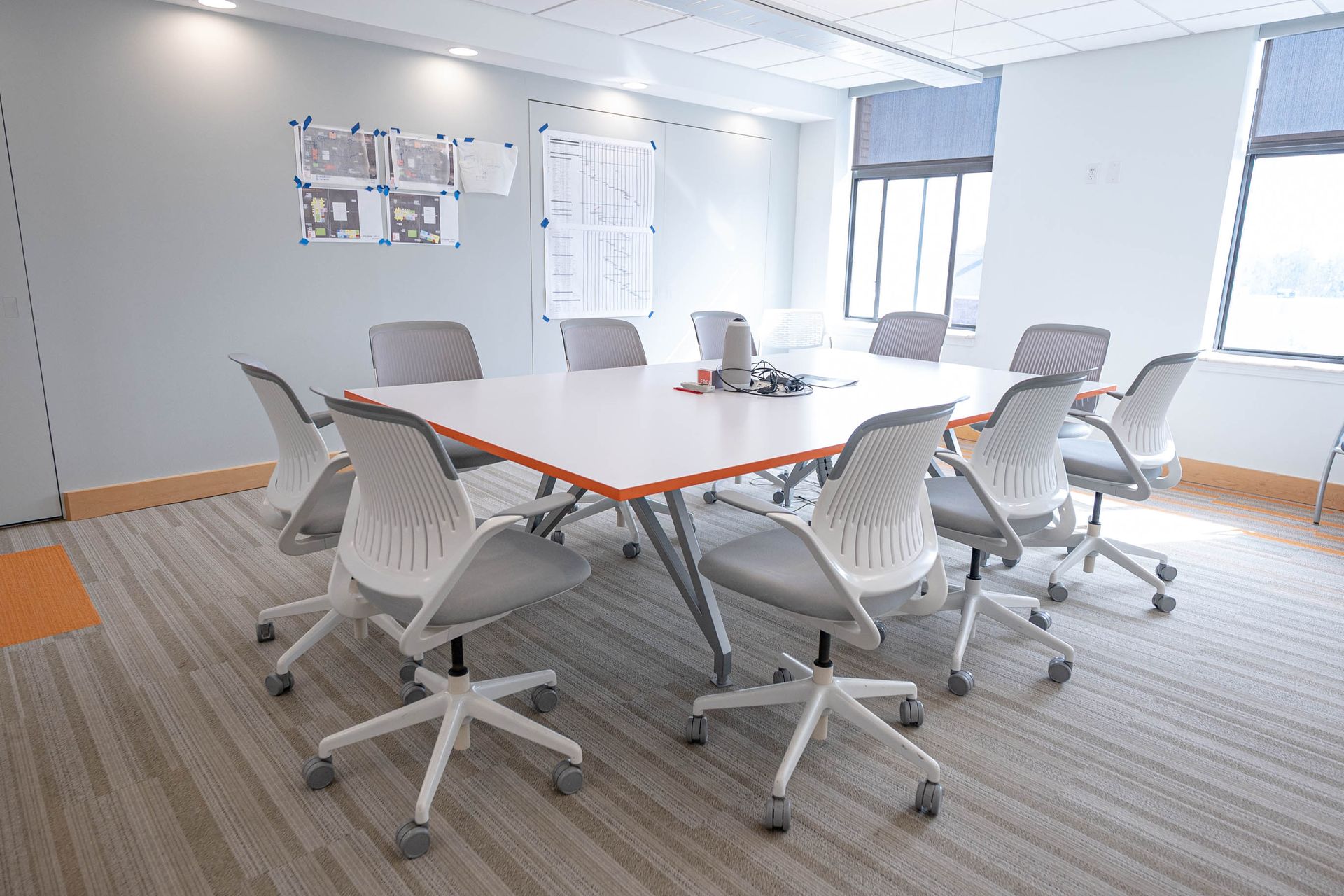 Modern Conference Room with Large Windows in Rochester, NY 