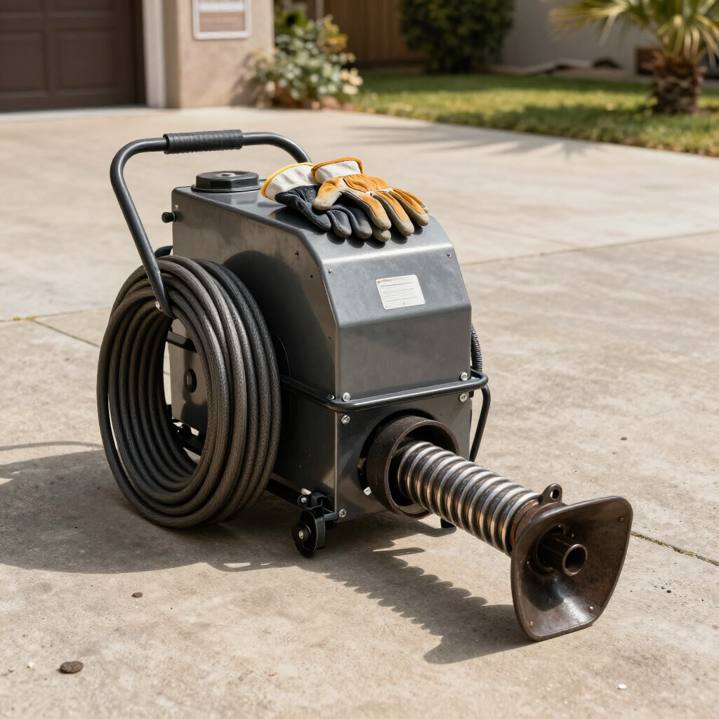 Drain cleaning equipment