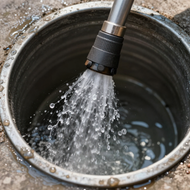 Drain jetting equipment
