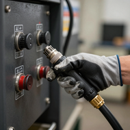 Jetting hose controls