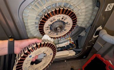 LG washer rotor replacement