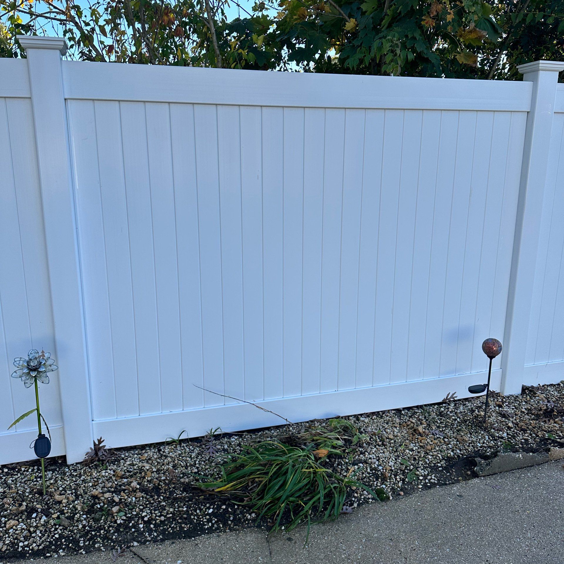 PVC FENCE WASH CLEANING
