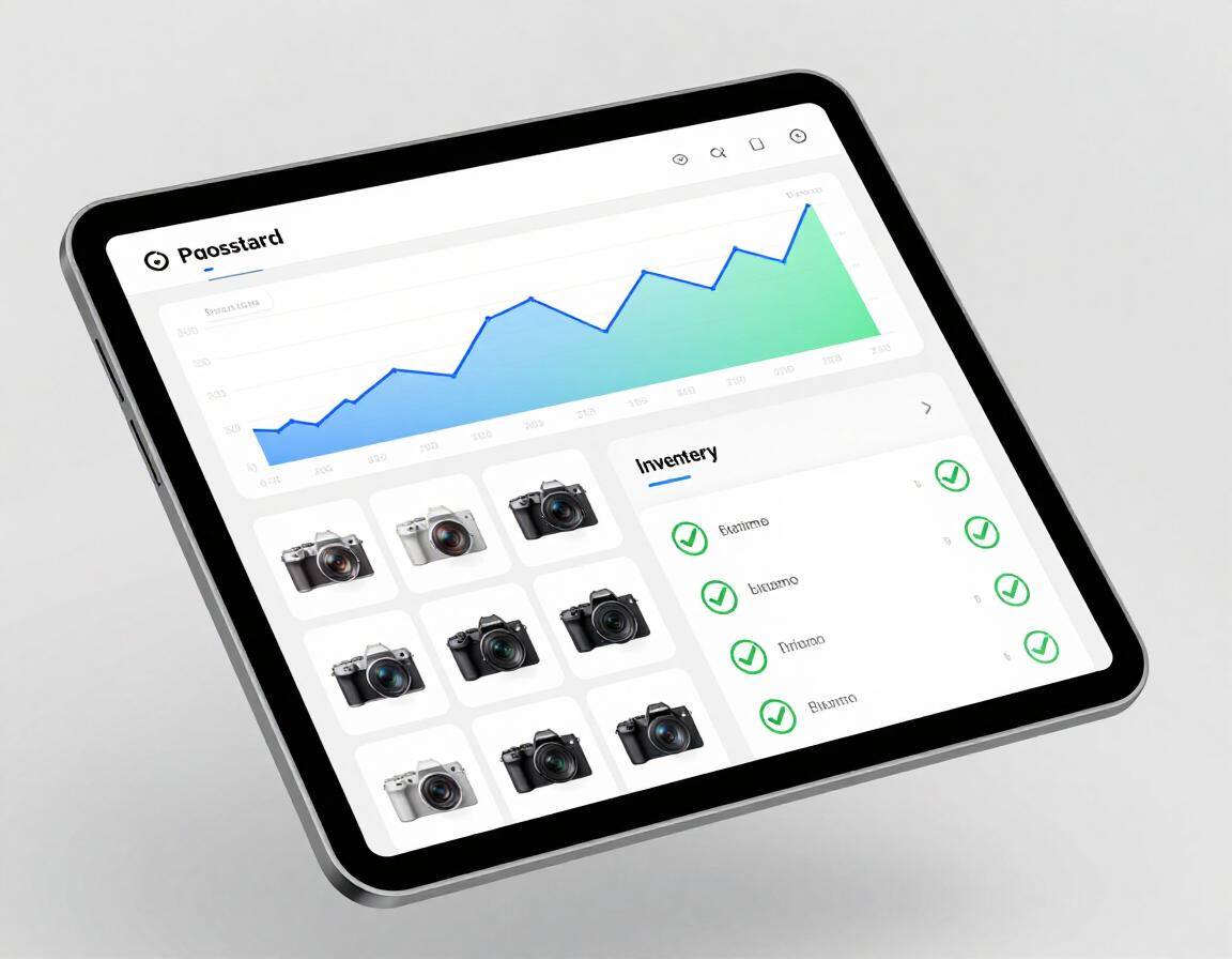 Digital payment and inventory dashboard