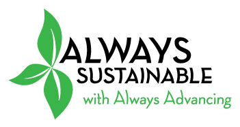 Always Sustainable with Always Advancing Logo