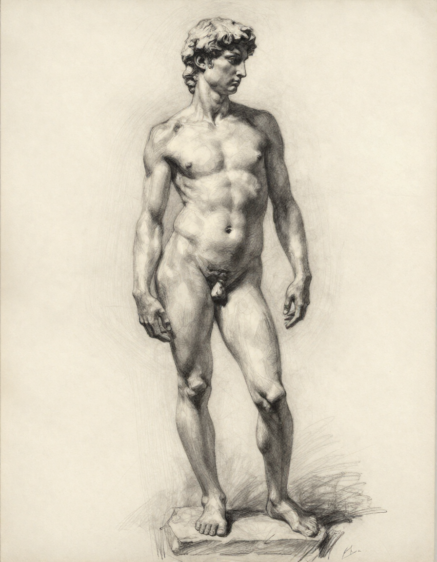 Disegno preparatorio