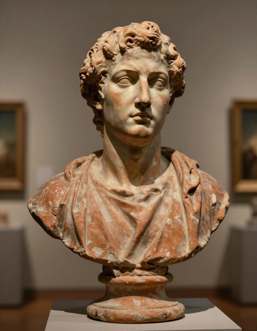 Busto in terracotta