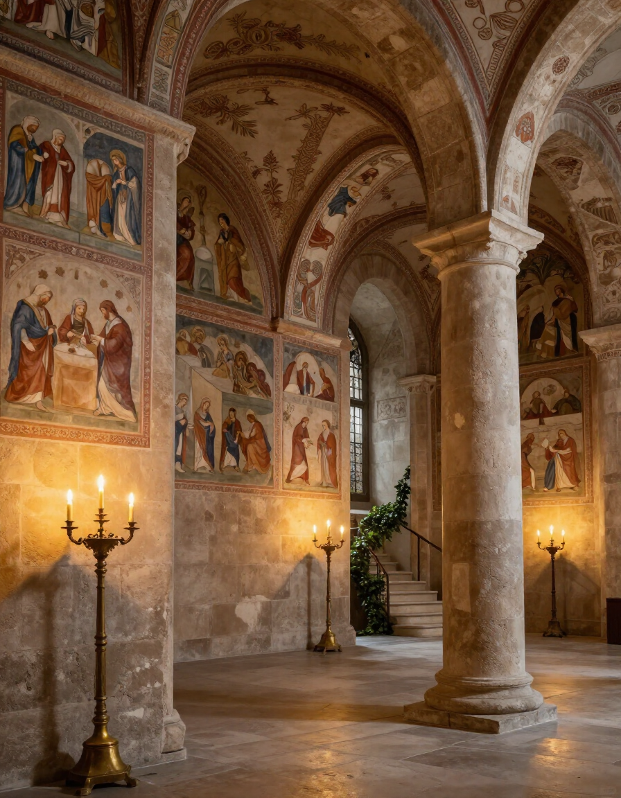 Chiesa Matildica interno