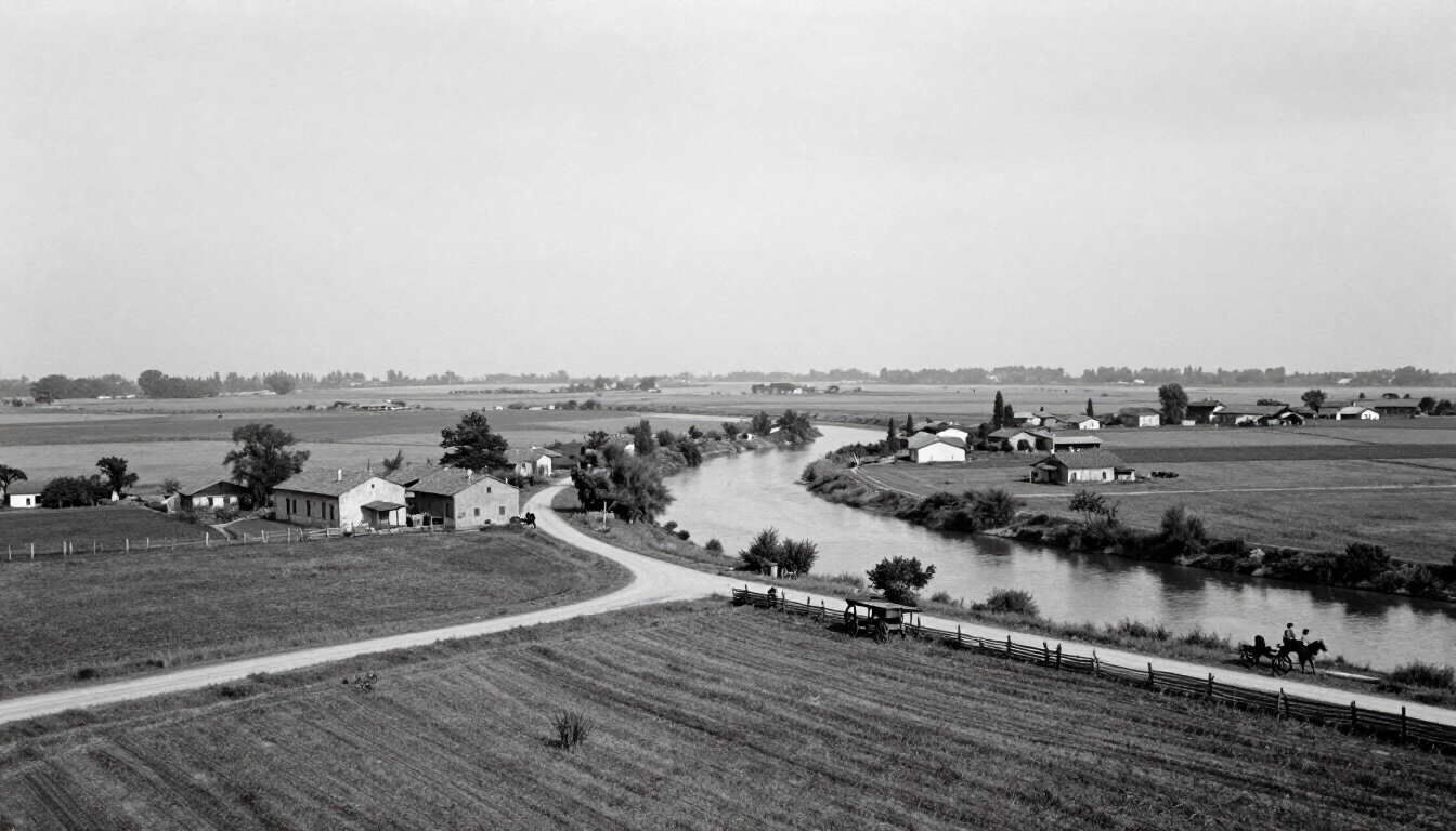 Paesaggio della Valle del Po, Mantova