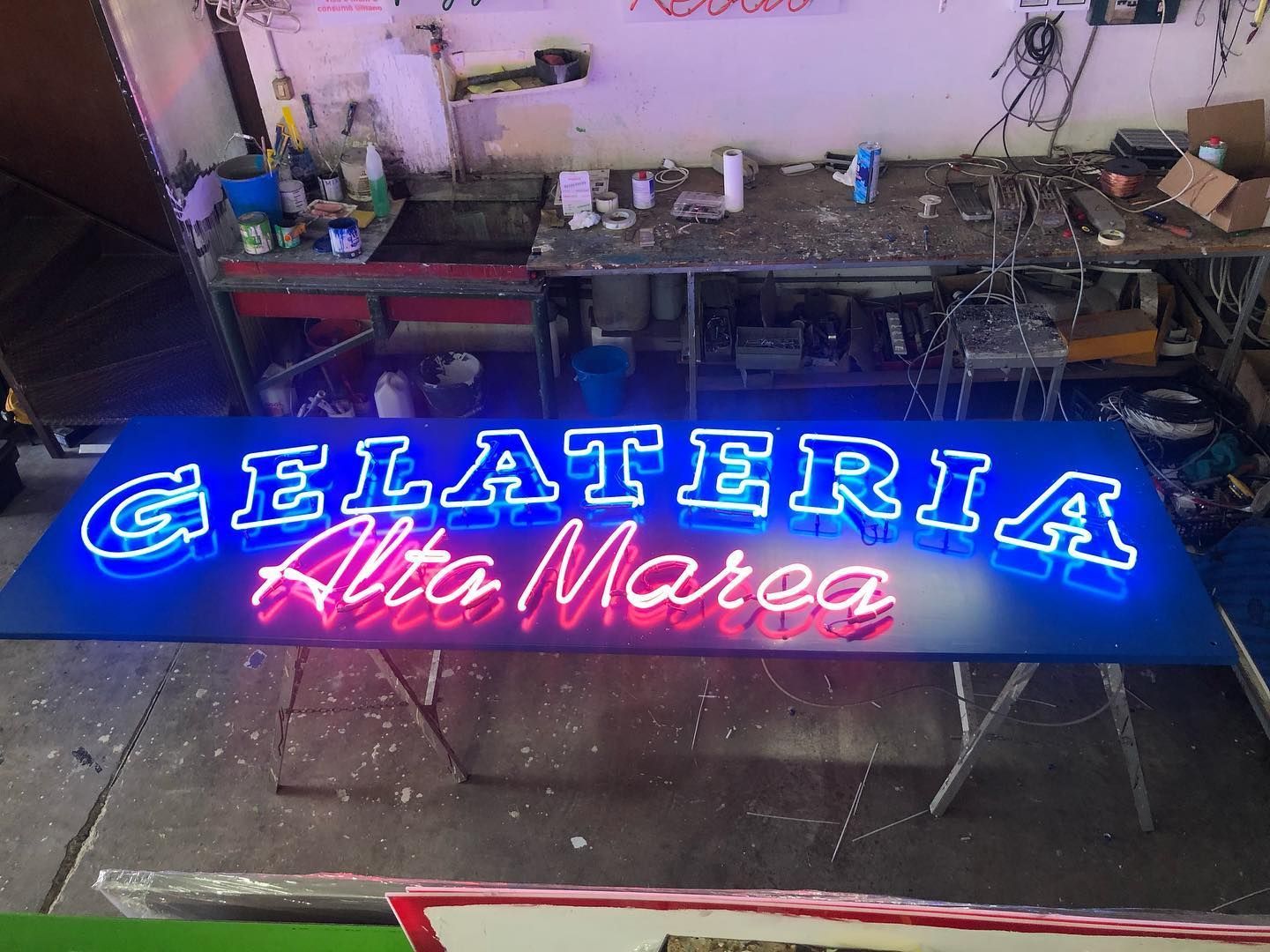 Insegna al neon per 