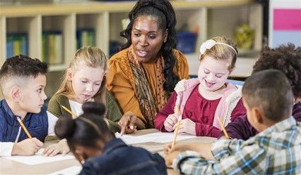 Teaching Group of Children – Philadelphia, PA – Law Office of Mark W. Voigt
