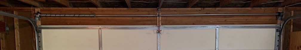 Above the door on the right or left (both for a 16′ door)? 