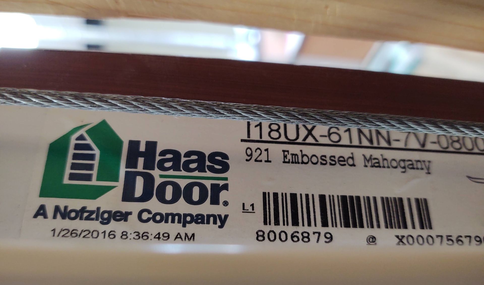 Door Label 1