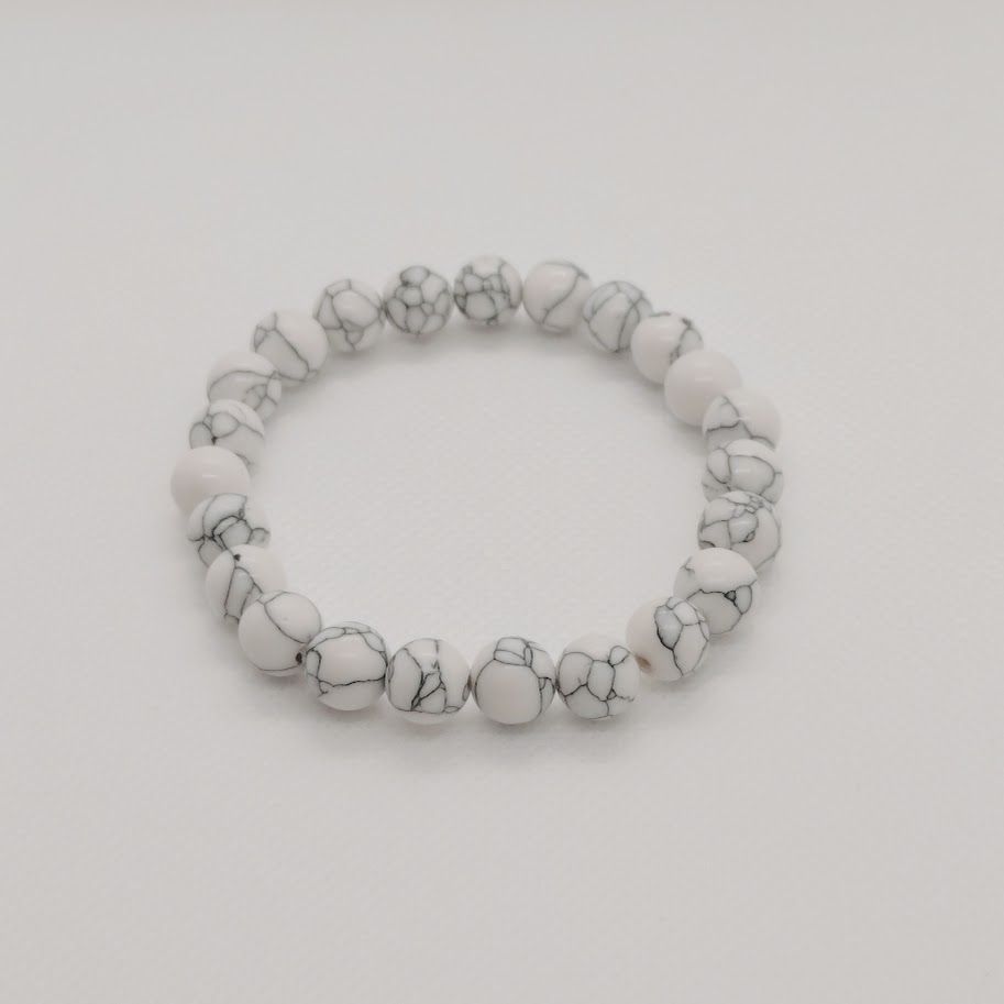 Armband op elastiek van 8mm