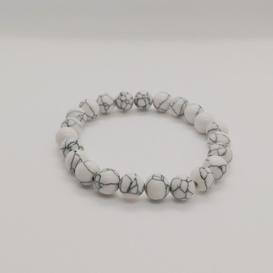 Armband op elastiek van 8mm