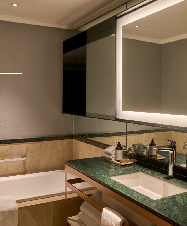 Deluxe Doble Bathroom