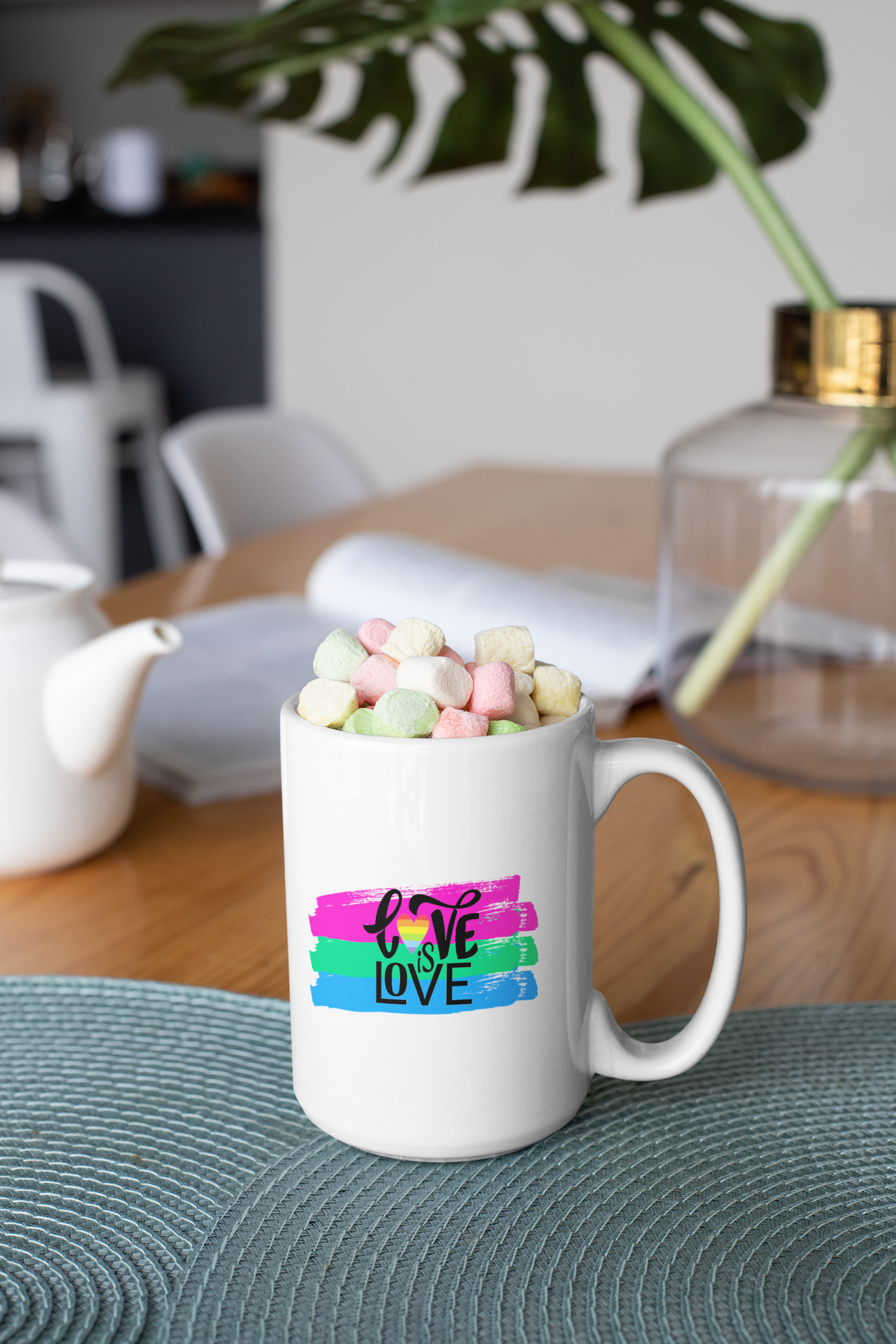 Love is Love Coffee Mug - Polysexual