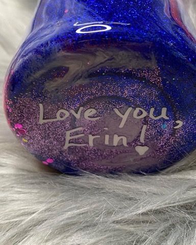 LGBTQIA+ Pride Epoxy 20 oz Tumblers - Blue Pink Purple