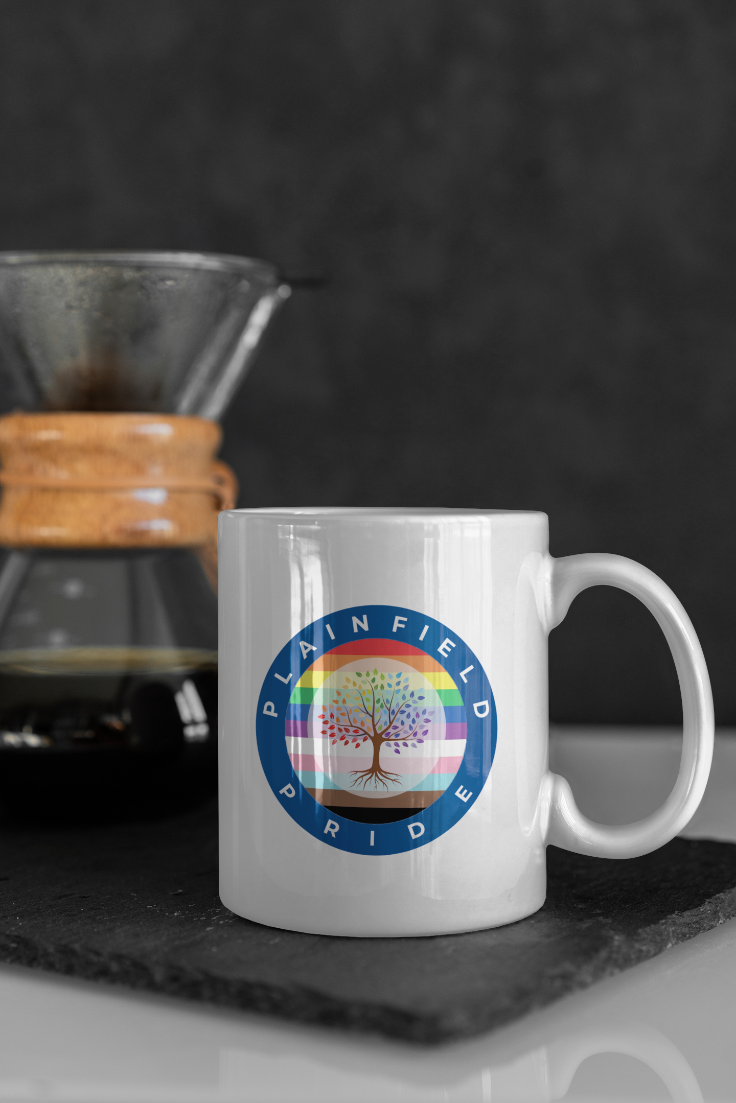 Plainfield Pride Barcode Mug