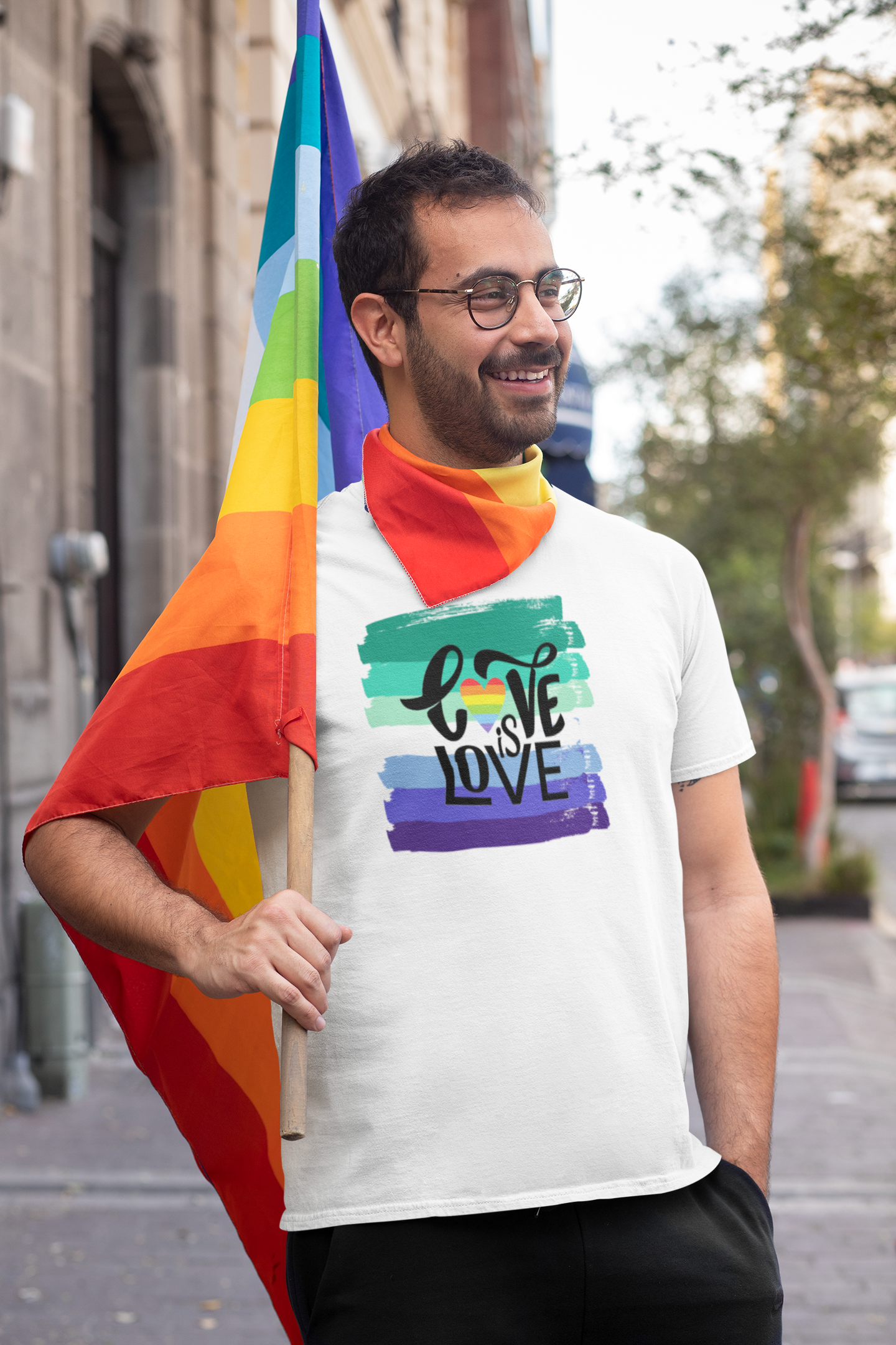 Love is Love T-Shirt - Gay Men