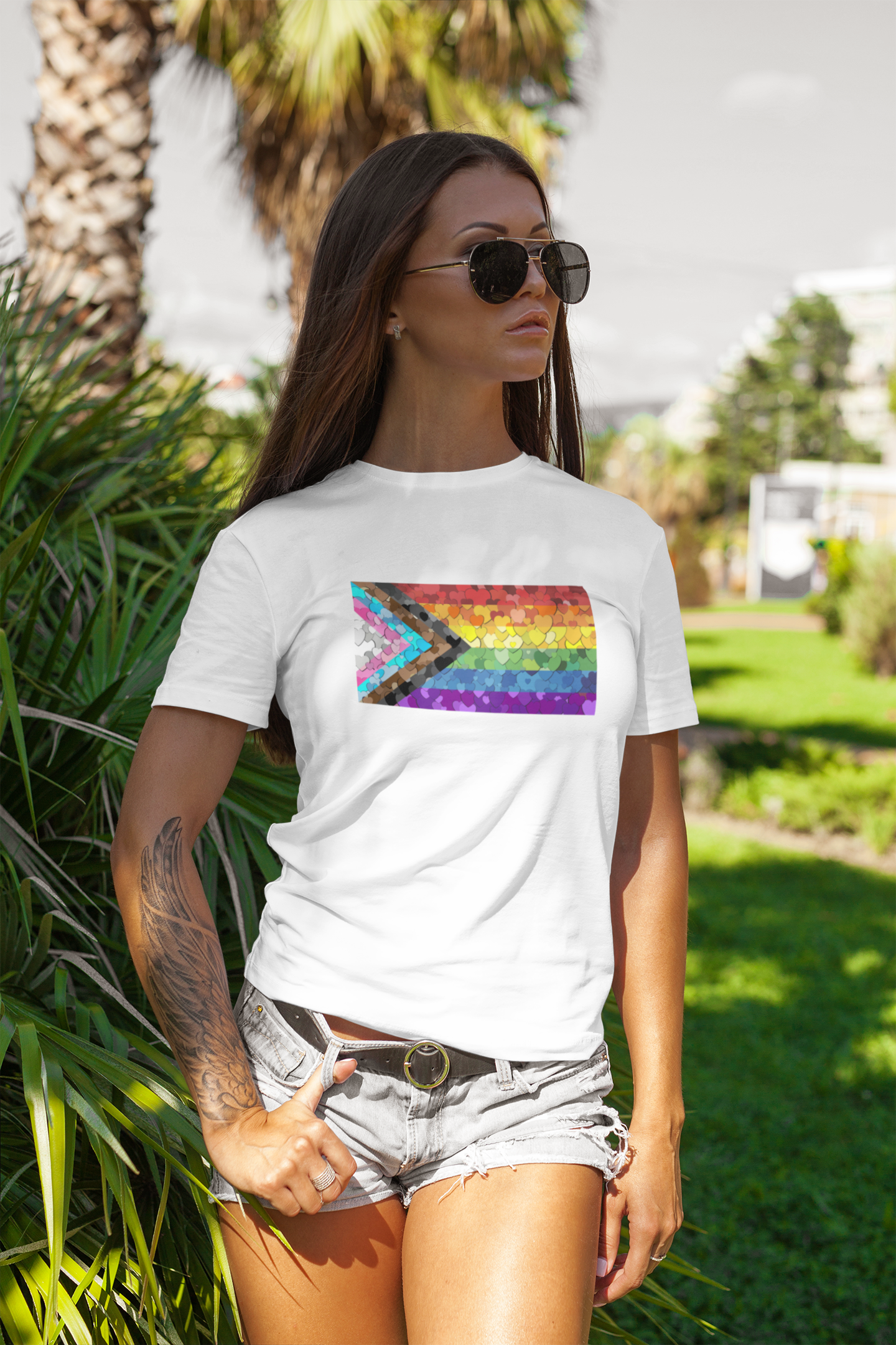 T-Shirt - Progress Hearts