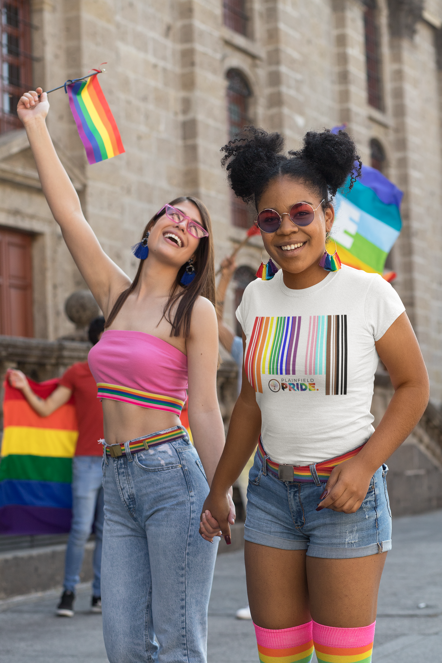 Plainfield Pride Barcode T-Shirt