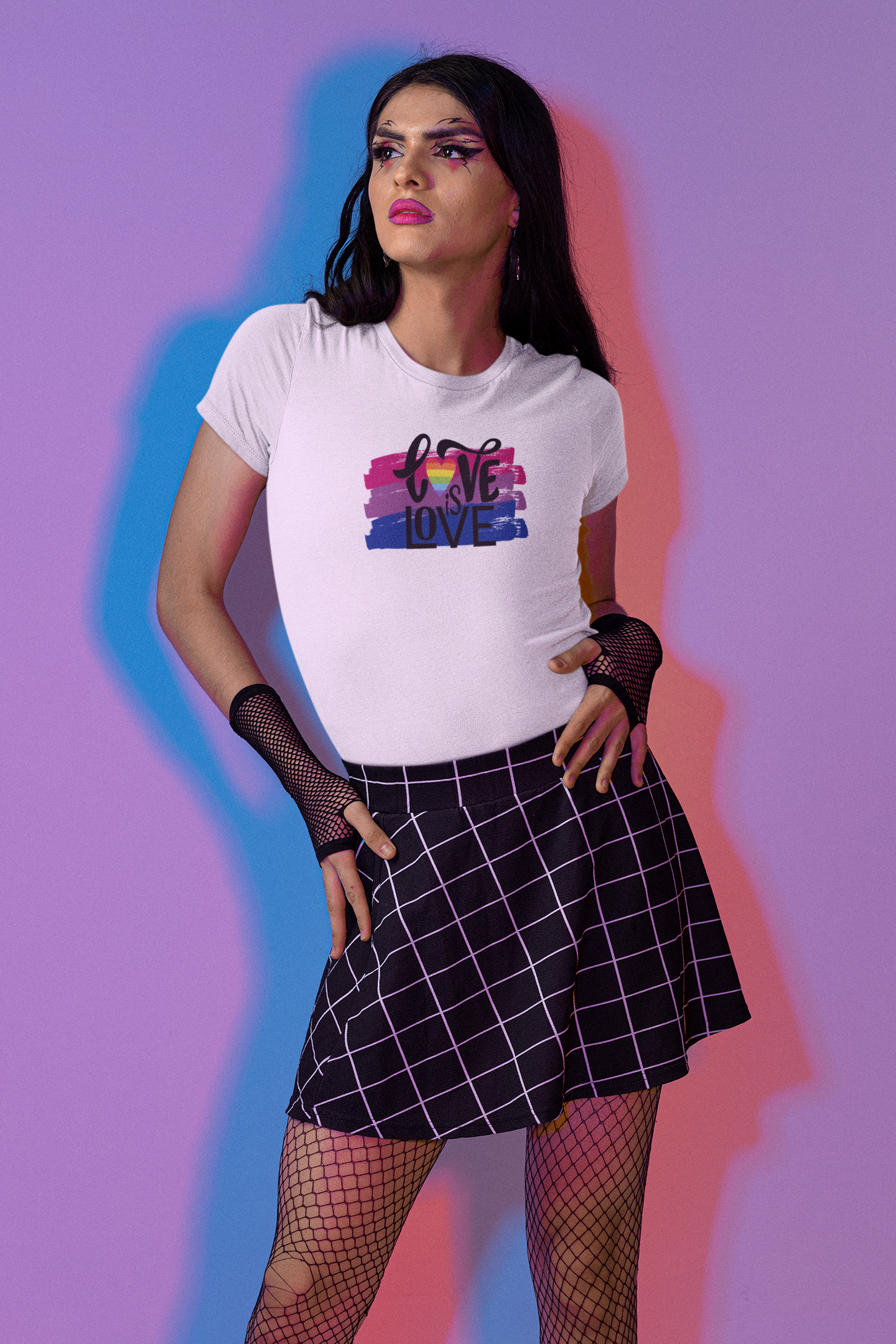 Love is Love T-Shirt - Bisexual