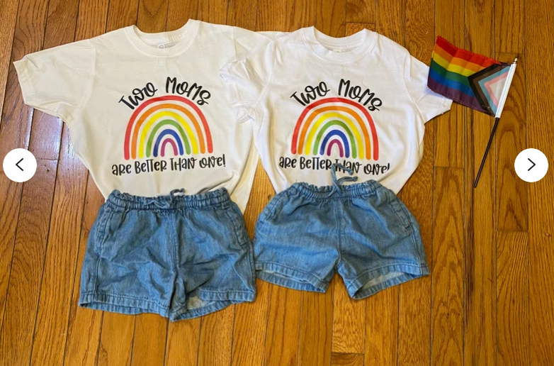 Two Moms Youth Shirt