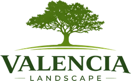 Green tree logo for Valencia Landscape.