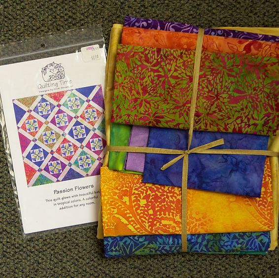 Quilt Passion Flowers — Honolulu, HI — Kaimuki Dry Goods Ltd