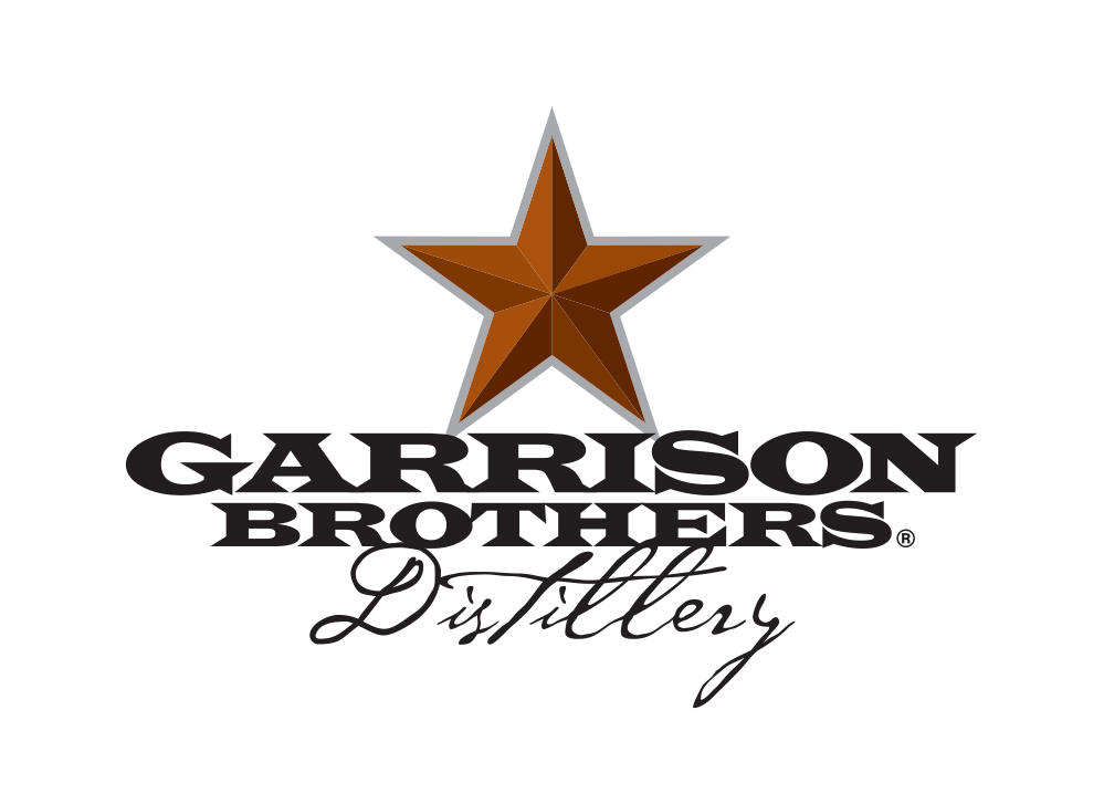 The logo for garrison brothers distillery has a star on it.