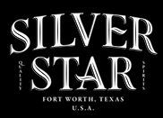 A black and white logo for silver star fort worth texas u.s.a.