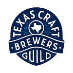 Texas craft brewers guild logo on a white background