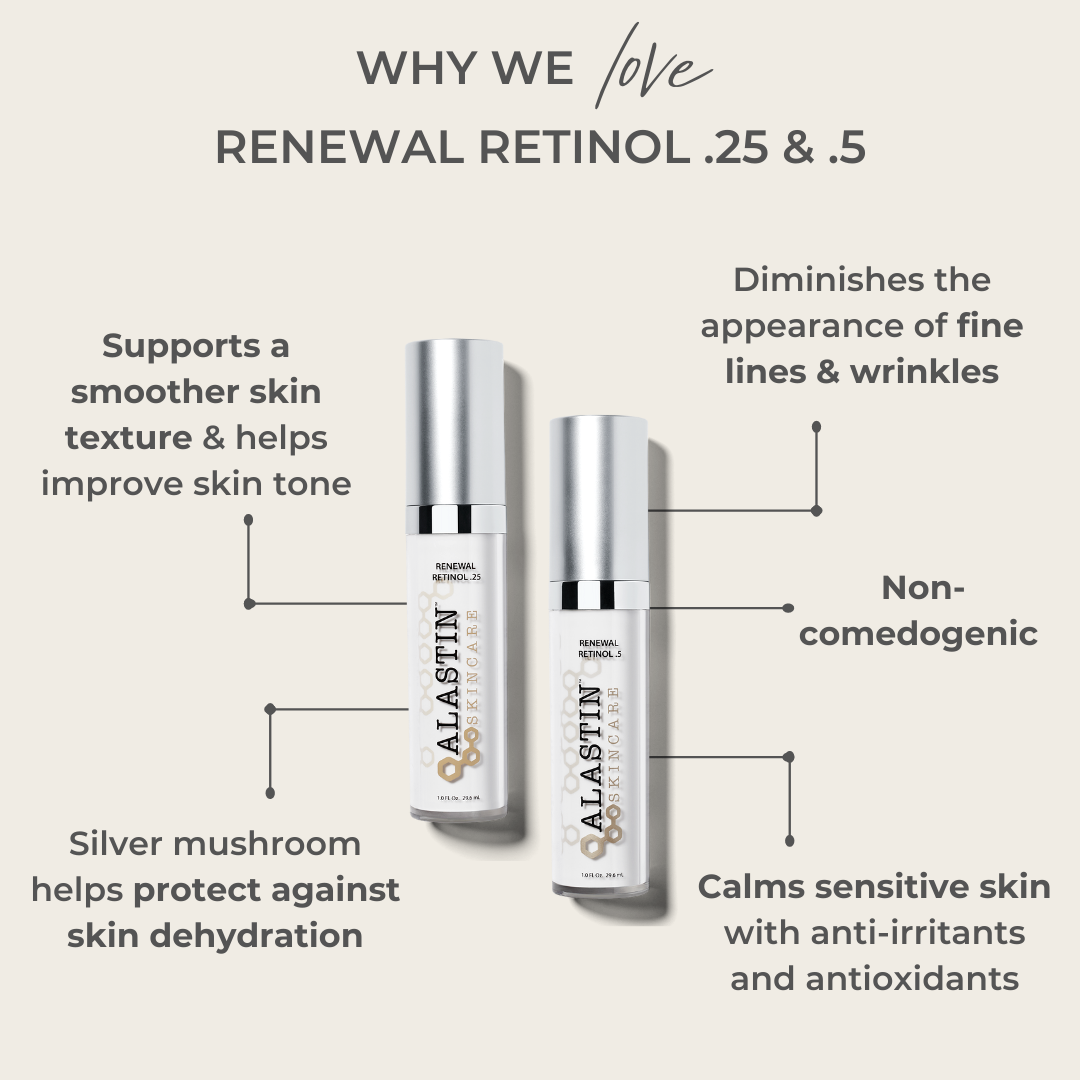 why we love retinol .25 and .5