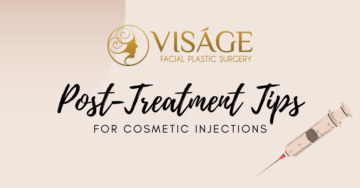 post treatment tips for cosmetic injections graphic