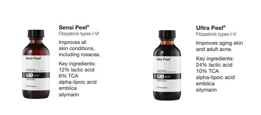 sensi peel and ultra peel
