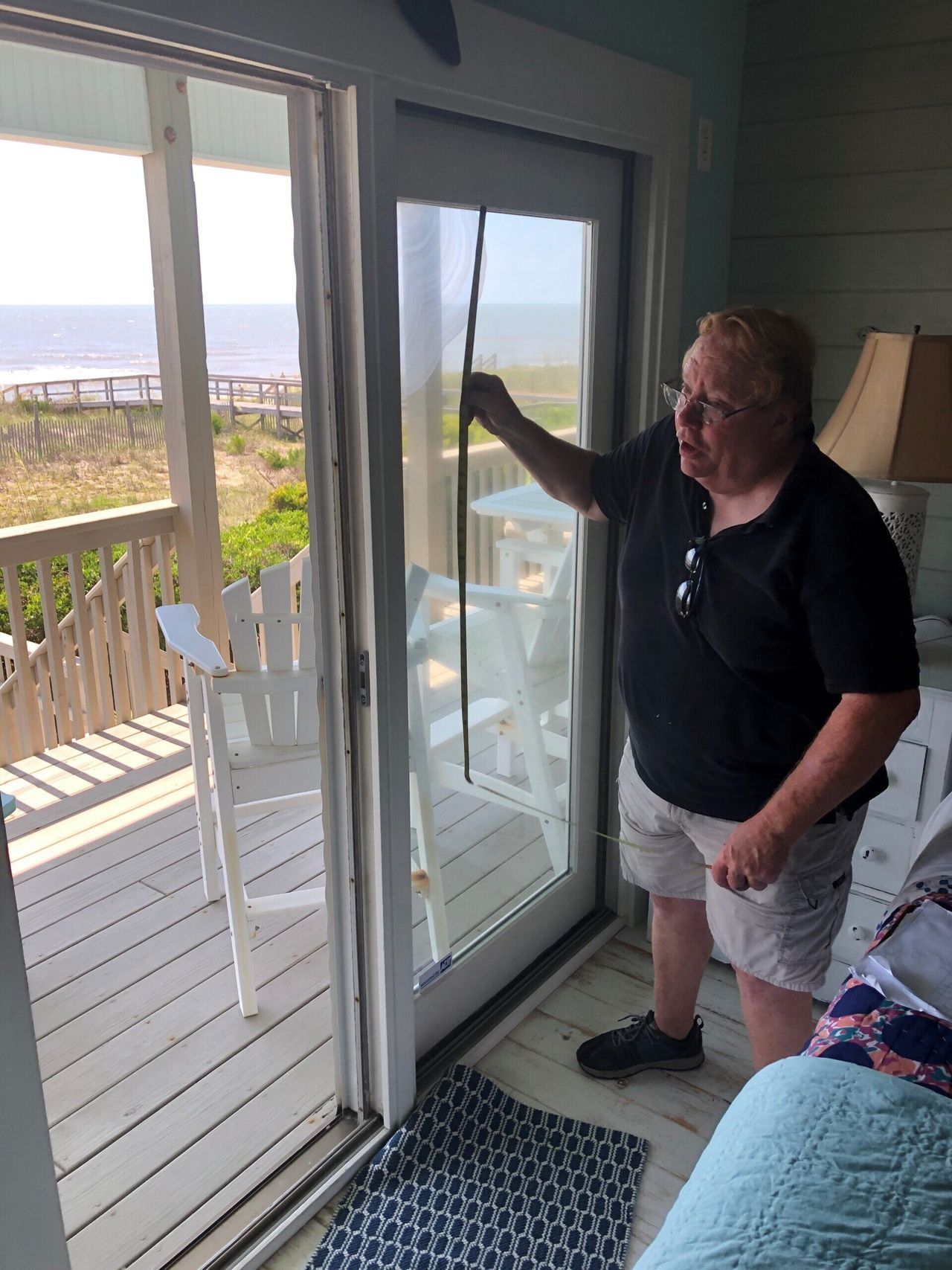 Measuring the Glass Door