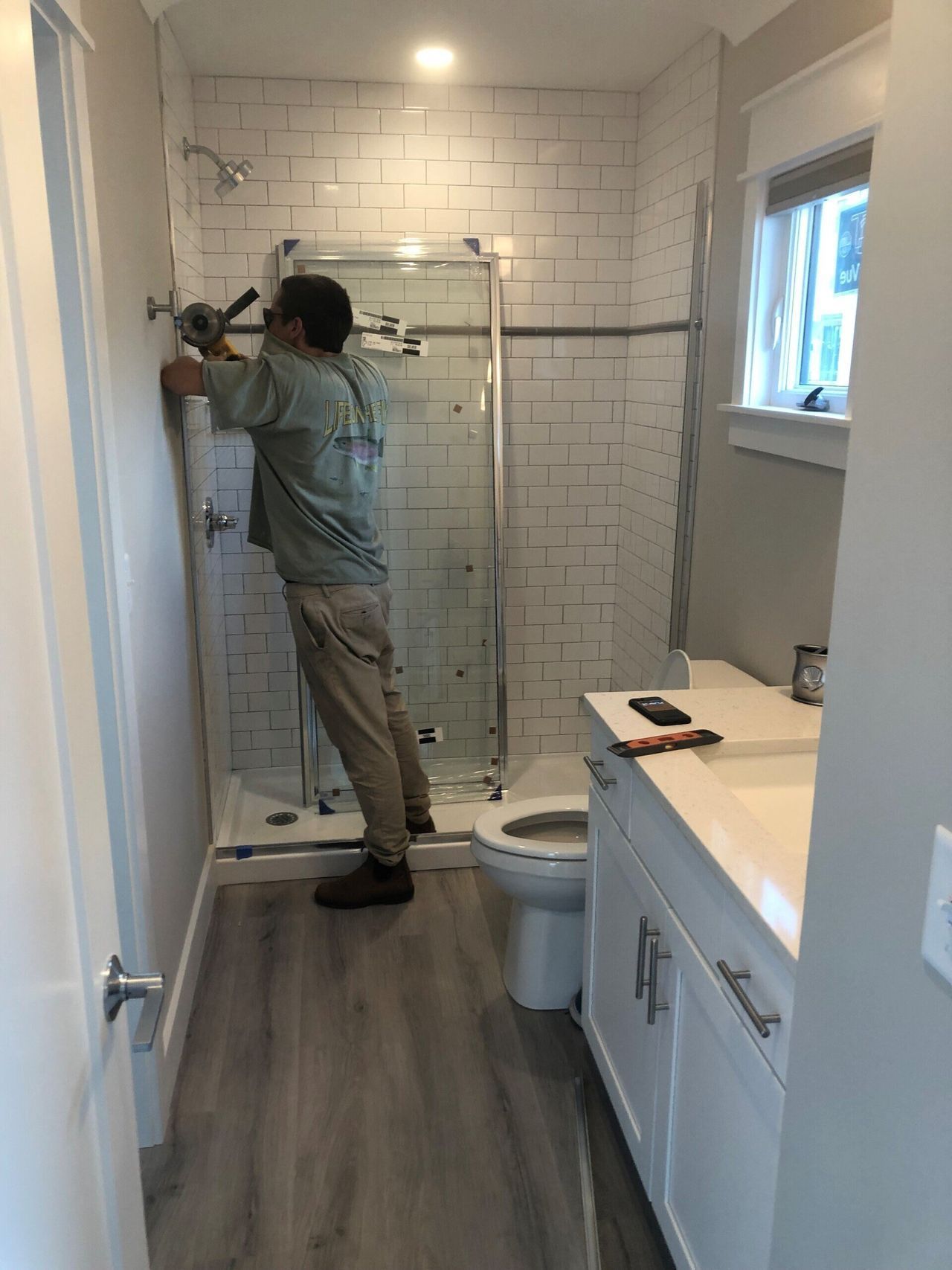 Installing Shower Enclosure