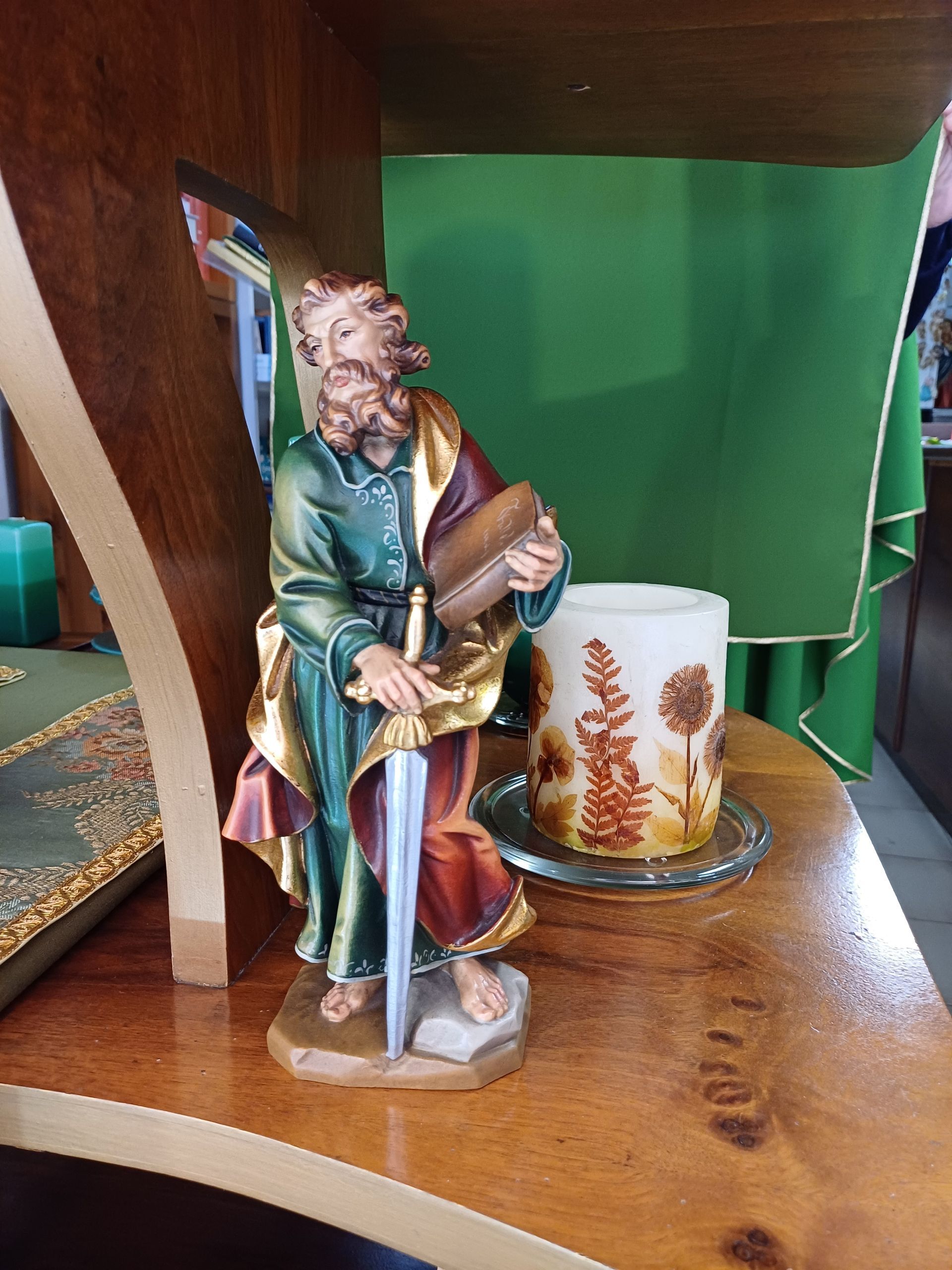Statua in legno S. Paolo