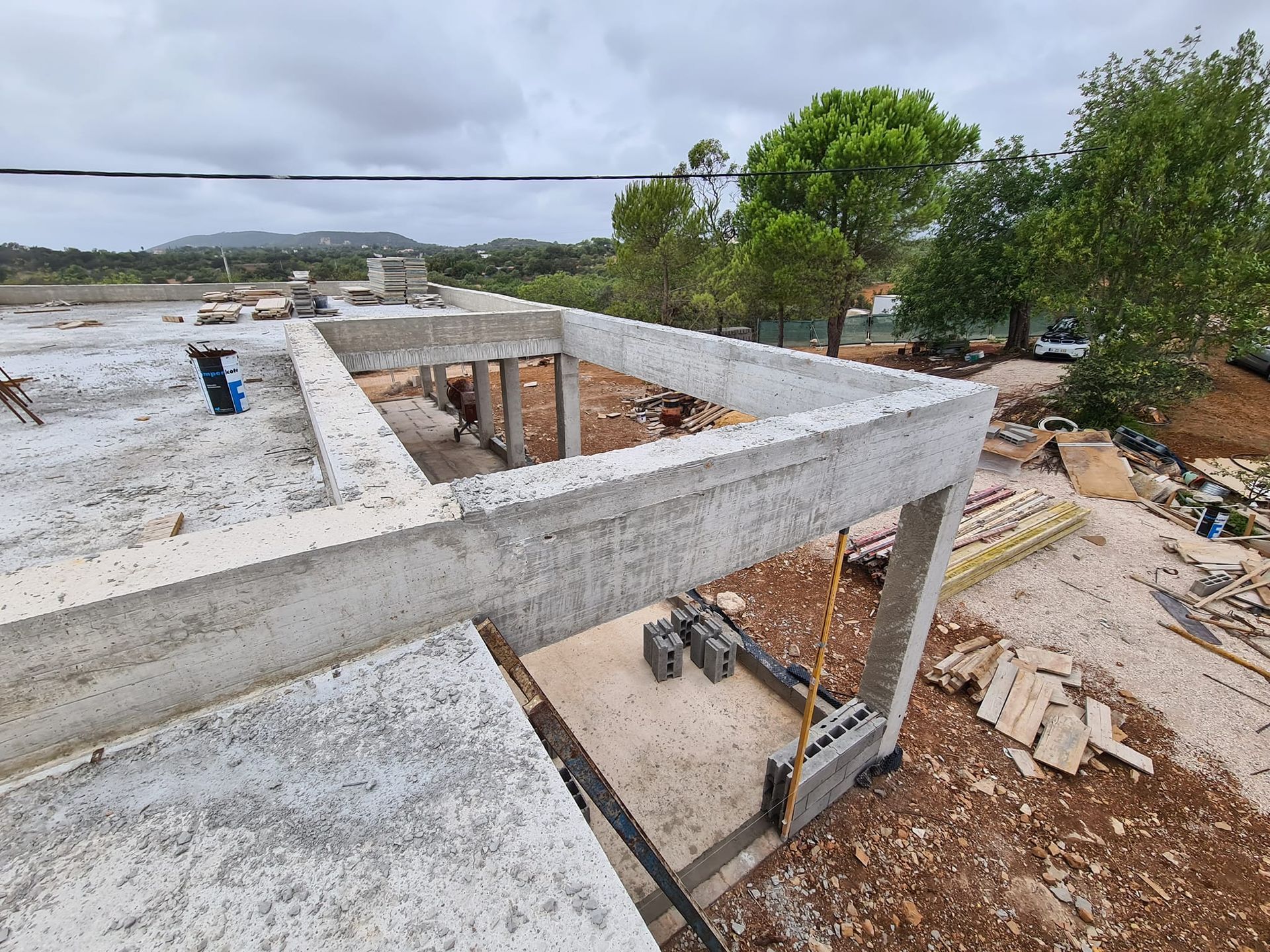Ampliação e construção integral Santa Barbara de Nexe - PRO RM
