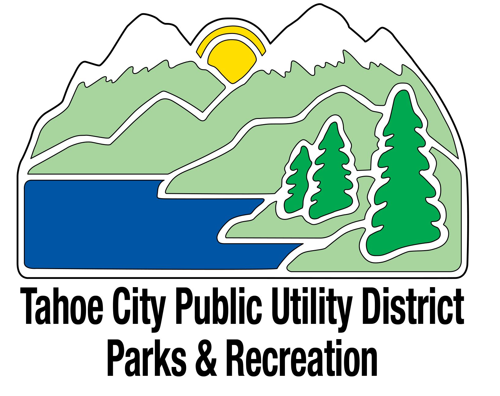 Oak Valley Recreation & Park District logo with a green tree and text.
