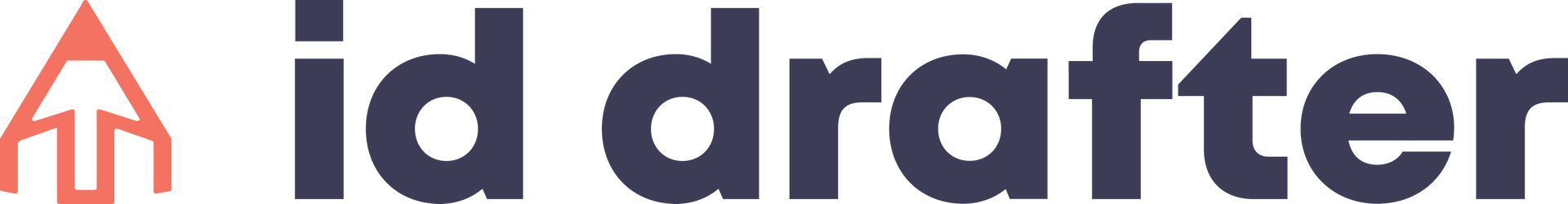 A close up of the word drafter on a white background